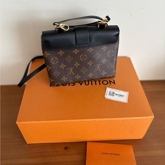 Louis Vuitton Black and Brown Mini Bag with Monogram Canvas - Picture 4 of 6